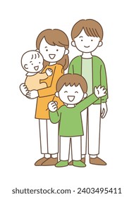 simple and easy -to -use illustration. vector data that is easy to edit color.