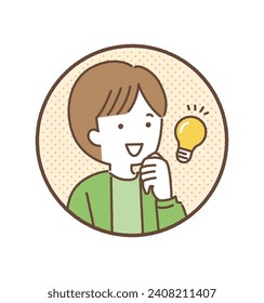 simple and easy -to -use illustration. vector data that is easy to edit color.