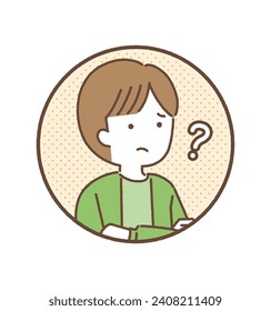 simple and easy -to -use illustration. vector data that is easy to edit color.