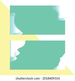 Simple and easy to use 2 layer business card design