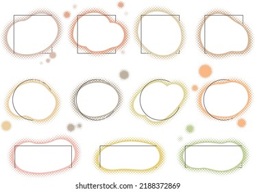 Simple and Easy,Title Design Frame Set