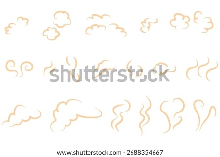 Simple and easy-to-use steam line material (color).
