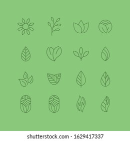 Simple Ecology logo icon design
