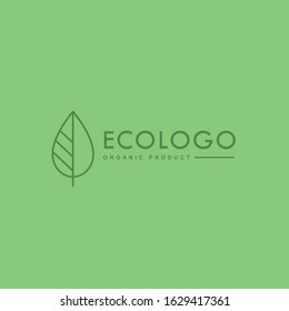 Simple Ecology logo icon design