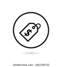 Simple E-commerce Icon black and white, can use for website and application. 