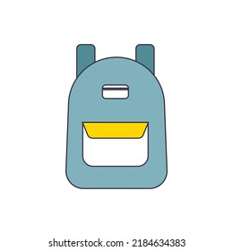 vector de ilustración de icono de educación simple