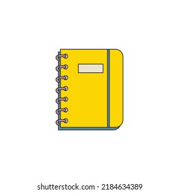 vector de ilustración de icono de educación simple