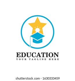 Simple Education Logo Design Template