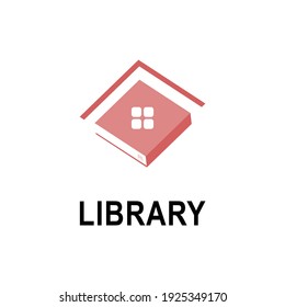 Plantilla de diseño de logotipo de educación simple. Símbolo del icono del libro para cursos, clases e ilustraciones vectoriales de escuelas. Educación en línea, empresa de negocios, biblioteca, librería, universidad y concepto de aprendizaje.