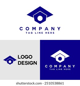 simple Education logo design template