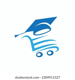 simple education vector logo design