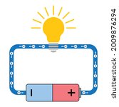 simple electric circuit diagram electric energy