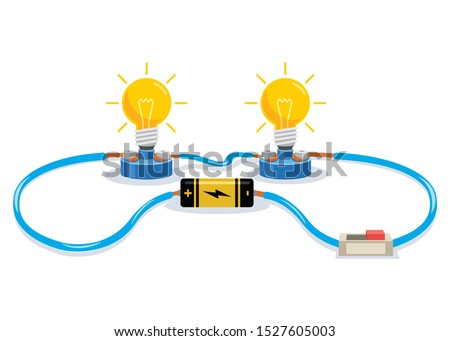 Simple Electric Circuit Experiment For Children Education