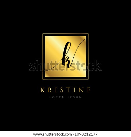 Simple Elegance Initial Letter Type Logo Sign Symbol Icon