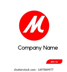Simple Elegance Initial Letters M Type Logo Sign Symbol Icons