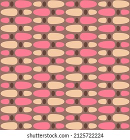 Simple and elegance shapes will decorate any surface or thing and make it attractive. Motley abstract seamless pattern for prints, textile, web, advertising and any design projects.