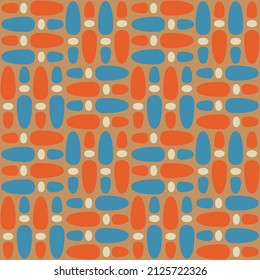Las formas simples y elegantes decorarán cualquier superficie o cosa y lo harán atractivo. Motley abstracta patrón transparente para impresiones, textiles, web, publicidad y cualquier proyecto de diseño.