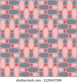 Las formas simples y elegantes decorarán cualquier superficie o cosa y lo harán atractivo. Motley abstracta patrón transparente para impresiones, textiles, web, publicidad y cualquier proyecto de diseño.