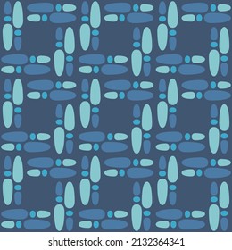Simple and elegance shapes will decorate any surface or thing and make it attractive. Motley abstract seamless pattern for prints, textile, web, advertising and any design projects.