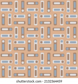 Simple and elegance shapes will decorate any surface or thing and make it attractive. Motley abstract seamless pattern for prints, textile, web, advertising and any design projects.