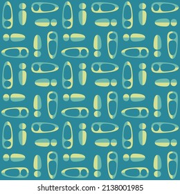 Las formas simples y elegantes decorarán cualquier superficie o cosa y lo harán atractivo. Motley abstracta patrón transparente para impresiones, textiles, web, publicidad y cualquier proyecto de diseño.