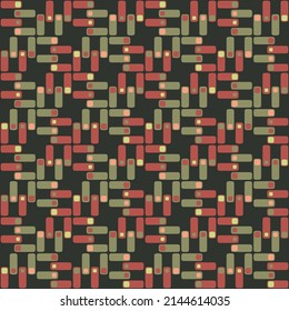 Simple and elegance shapes will decorate any surface or thing and make it attractive. Motley abstract seamless pattern for prints, textile, web, advertising and any design projects.