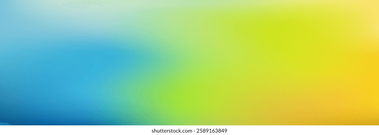 Simple and elegant abstract background with a subtle gradient that transitions from blue to yellow. Minimalist eps 10 style background