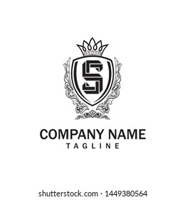 Simple & Elegant Abstract Font Logo Template