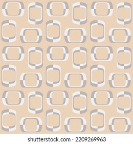 Simple and elegant abstract ornament will decorate any surface or thing and make it attractive. Seamless pattern for prints, textile, web, advertising and any design projects.
