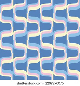 Simple and elegant abstract ornament will decorate any surface or thing and make it attractive. Seamless pattern for prints, textile, web, advertising and any design projects.