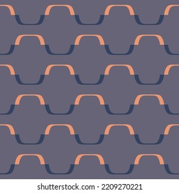 Simple and elegant abstract ornament will decorate any surface or thing and make it attractive. Seamless pattern for prints, textile, web, advertising and any design projects.