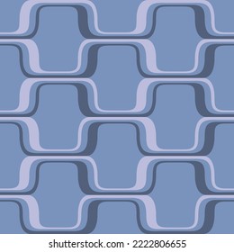 Simple and elegant abstract ornament will decorate any surface or thing and make it attractive. Seamless pattern for prints, textile, web, advertising and any design projects.