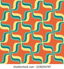 Simple and elegant abstract ornament will decorate any surface or thing and make it attractive. Seamless pattern for prints, textile, web, advertising and any design projects.