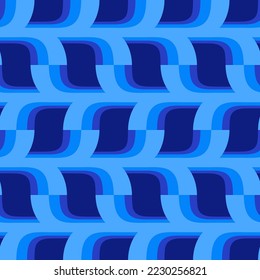 Un ornamento abstracto sencillo y elegante decorará cualquier superficie o cosa y lo hará atractivo. Patrón sin problemas para impresiones, textiles, web, publicidad y cualquier proyecto de diseño.