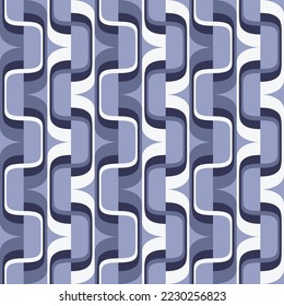 Simple and elegant abstract ornament will decorate any surface or thing and make it attractive. Seamless pattern for prints, textile, web, advertising and any design projects.