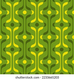 Simple and elegant abstract ornament will decorate any surface or thing and make it attractive. Seamless pattern for prints, textile, web, advertising and any design projects.