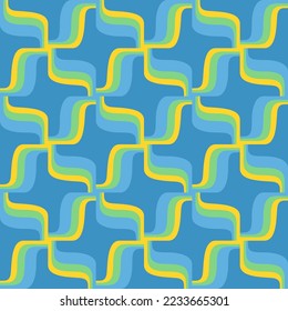 Simple and elegant abstract ornament will decorate any surface or thing and make it attractive. Seamless pattern for prints, textile, web, advertising and any design projects.