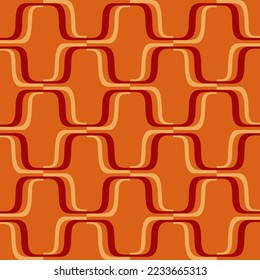 Simple and elegant abstract ornament will decorate any surface or thing and make it attractive. Seamless pattern for prints, textile, web, advertising and any design projects.