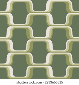 Simple and elegant abstract ornament will decorate any surface or thing and make it attractive. Seamless pattern for prints, textile, web, advertising and any design projects.