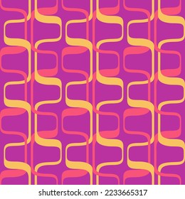 Simple and elegant abstract ornament will decorate any surface or thing and make it attractive. Seamless pattern for prints, textile, web, advertising and any design projects.