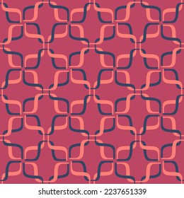 Simple and elegant abstract ornament will decorate any surface or thing and make it attractive. Seamless pattern for prints, textile, web, advertising and any design projects.
