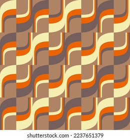 Simple and elegant abstract ornament will decorate any surface or thing and make it attractive. Seamless pattern for prints, textile, web, advertising and any design projects.