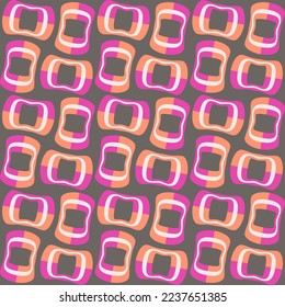 Un ornamento abstracto sencillo y elegante decorará cualquier superficie o cosa y lo hará atractivo. Patrón sin problemas para impresiones, textiles, web, publicidad y cualquier proyecto de diseño.