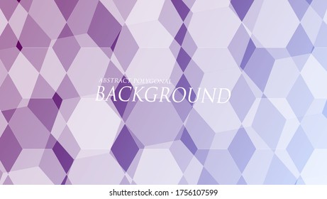 Simple and Elegant Abstract Polygonal Background 