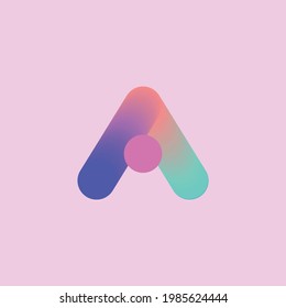 letra del alfabeto simple y elegante Concepto de diseño del logotipo vector. Símbolo de icono del logotipo del minimalismo creativo Ilustración vectorial gráfica