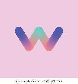 simple and elegant alphabet letter Vector Logo Design Concept. Creative minimalism logotype icon symbol Graphic vector illustration