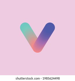 simple and elegant alphabet letter Vector Logo Design Concept. Creative minimalism logotype icon symbol Graphic vector illustration