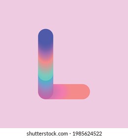 simple and elegant alphabet letter Vector Logo Design Concept. Creative minimalism logotype icon symbol Graphic vector illustration