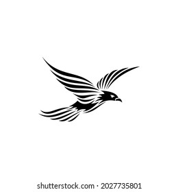 simple and elegant bird logo