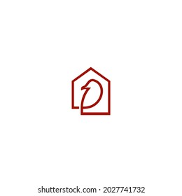 simple and elegant bird logo